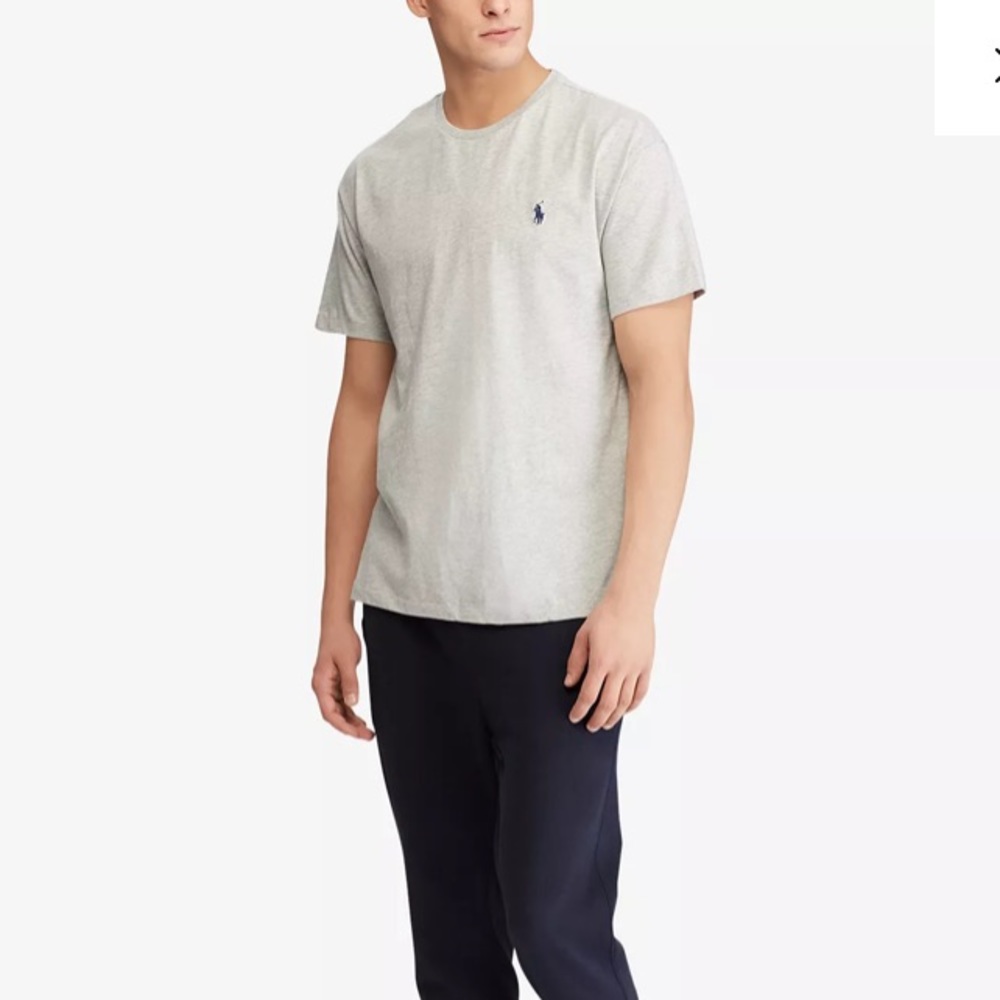 Gray Ralph Lauren Polo t shirt